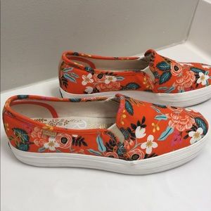 Keds + Rifle Paper Co Floral Prints Sneakers